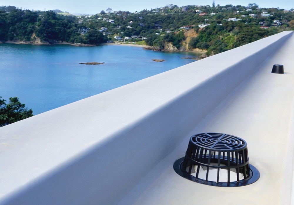 Designing Gutter Outlets in a Low Pitch Roof