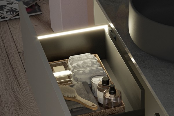 Design User-Friendly, Illuminated Bathroom Drawers with Terina Pro and AvanTech YOU