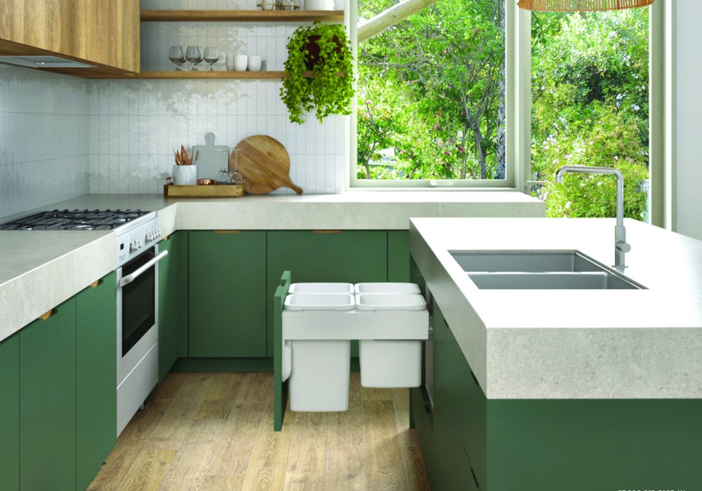 Recycling Made Easy with New 4-Bucket Concelo