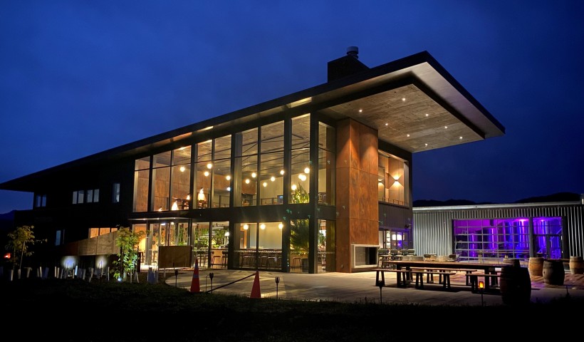 A Soaring Roofline for a New Marlborough Wine Hub