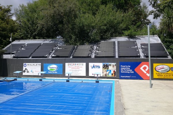 Community Pool First in NZ Heated by Solar Thermodynamic System
