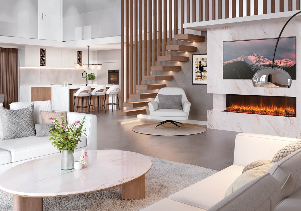 Designing Media Walls with Electric Fires