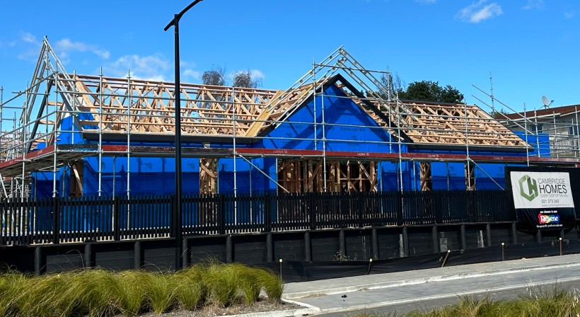 Keeping the Project Moving with Masons Barricade Weather Defense System 