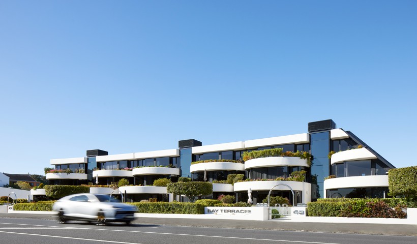Prefabricated Louvres Save Time for Bay Terraces Lift Upgrades