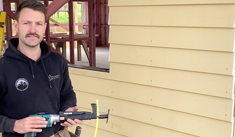Watch Simpson Strong-Tie's Weatherboard Screw Installation in Action