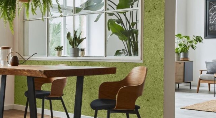 Sustainable Design for Interiors with Organoid Natural Surfaces