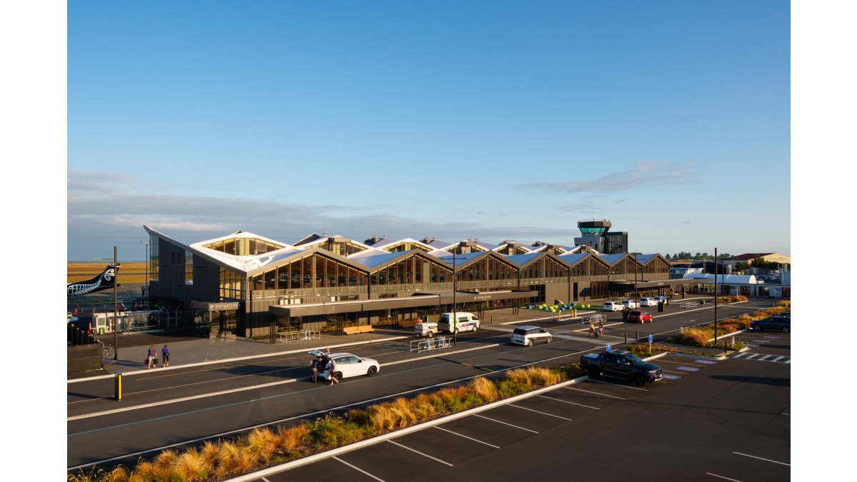 Nelson Airport, FiberTite Membrane Warm Roof (Studio Pacific Architecture).