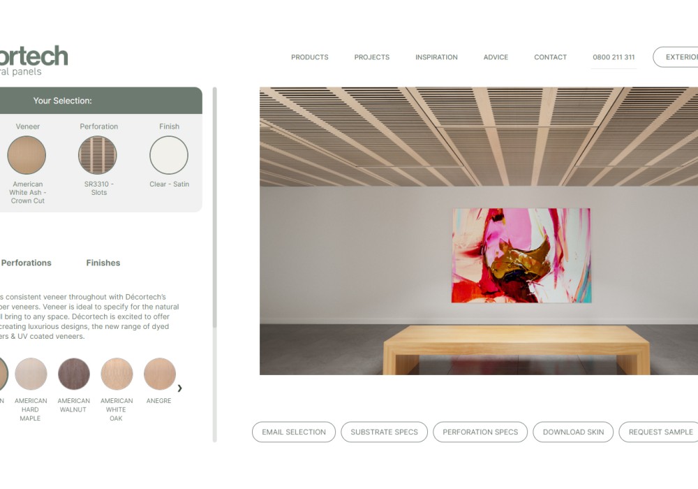 Décortech Launches New Interactive Website
