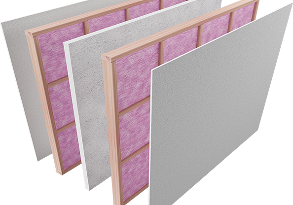 Achieve Acoustic Performance of STC64 with INTEGRA Central Barrier Intertenancy System