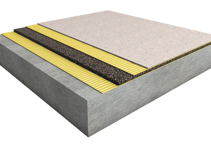 Recycled and Recyclable Acoustic Underlay