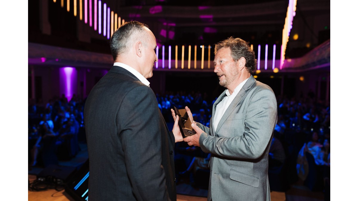 COLORSTEEL Awards Supreme Roofer of the Year winner - Hartmut Reichelt.