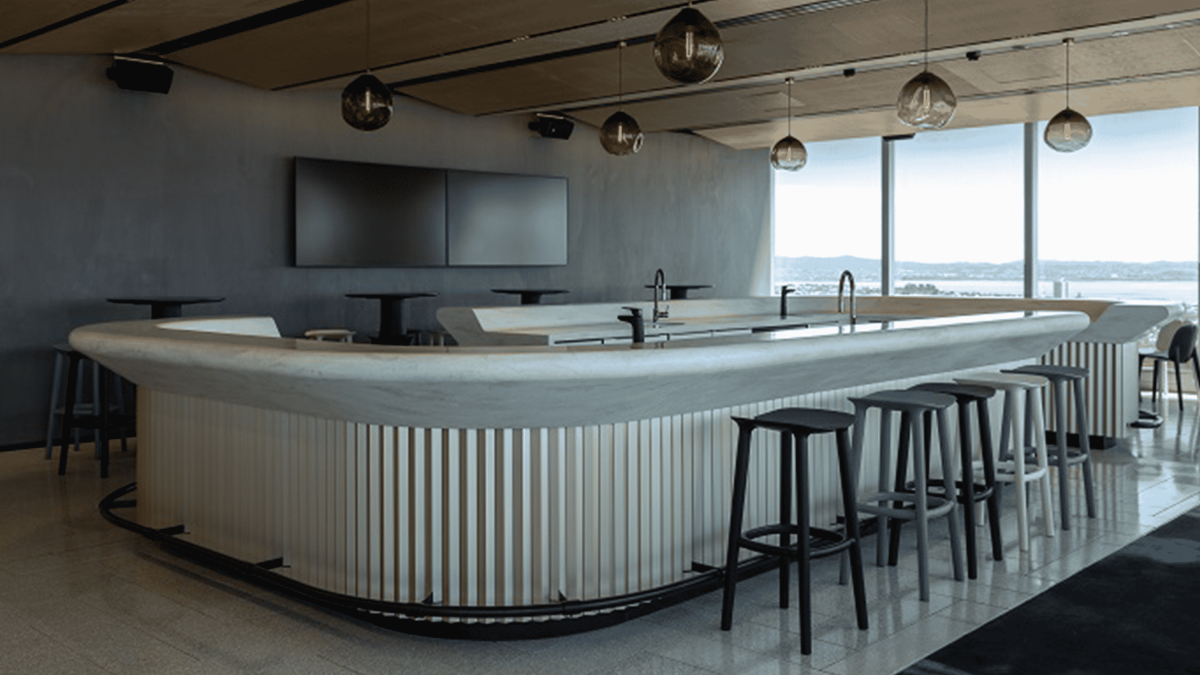 Chapman Tripp bar by Warren and Mahoney - Photography by Jono Parker.