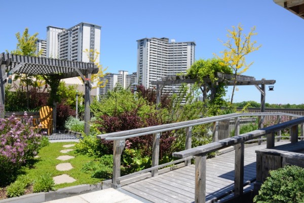 A System Creating Vibrant, Lush Sanctuaries Atop Apartment Buildings