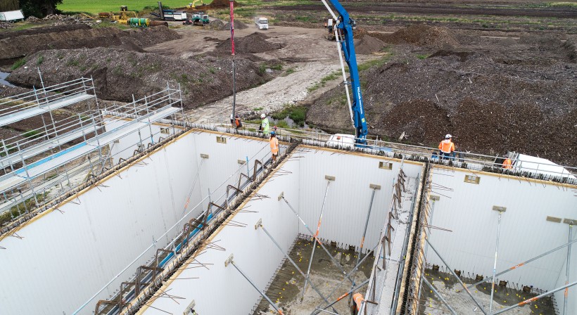 A Time-Saving Wall Panel Solution for a New Compost Facility