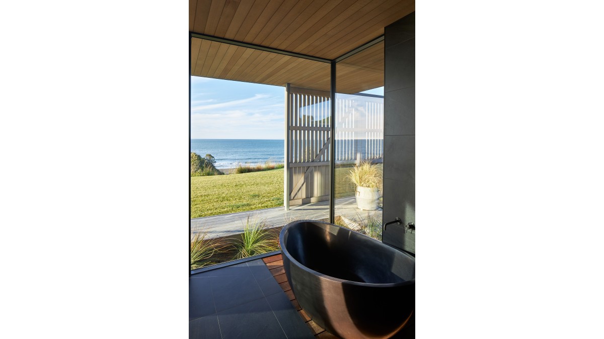APL Architectural Series custom windows frame the view.