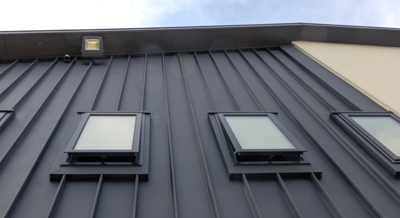 A Modern Cladding Profile for Historic Sports Club Refurbishment