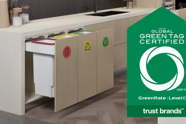 Hideaway Bins are Now Global GreenTag Certified