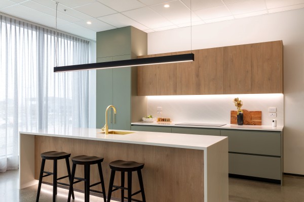 Revamped Schneider PDL Vision Studio Kitchen Featuring New Zealand Panels Group