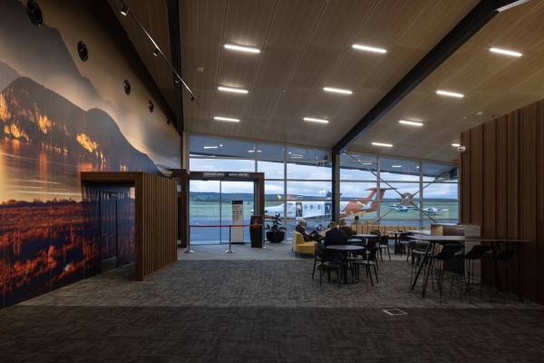 Cityscape Carpet Tiles Ensure Easy Maintenance for Taupo Airport