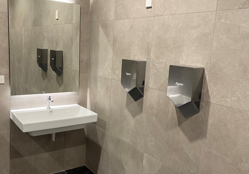 Dyson Airblades Offer Environmental Performance for Commercial Projects