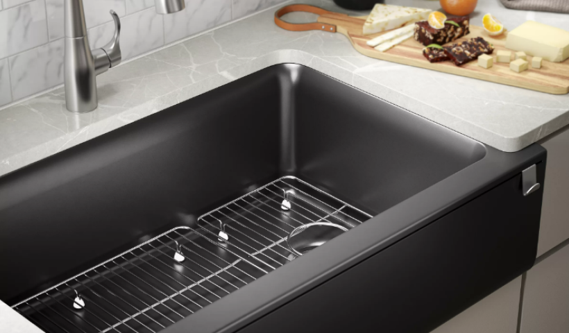 New Cairn Farmhouse Kitchen Sink with Fluted Design