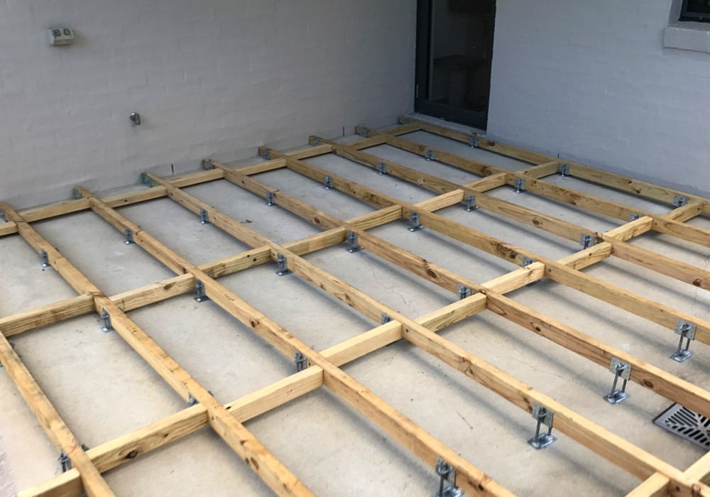 Deck Structure Products: Making Deck Building Over Concrete Easier