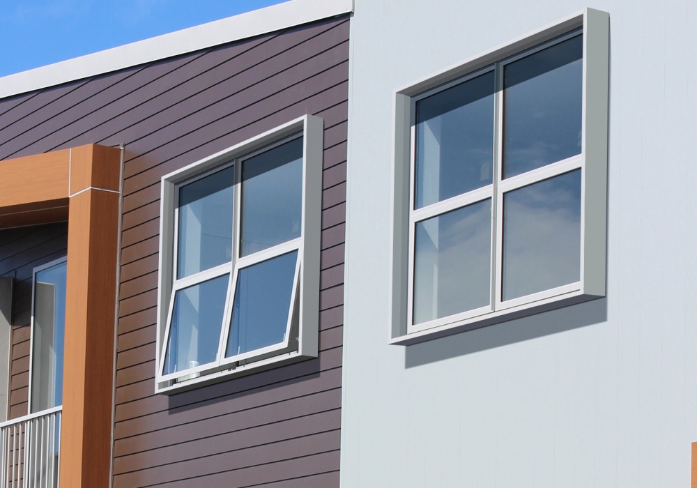 Aluminium Louvrelite Window Surrounds Enhance Social and Affordable House Design