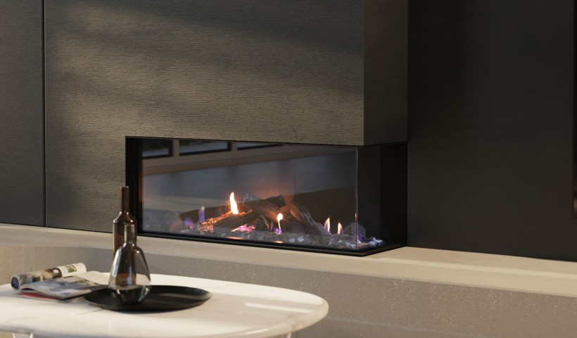 New Escea DN Series Corner and Peninsula Gas Fireplaces