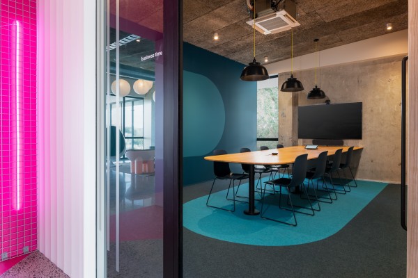 Dynamo6 Office Space Brought to Life with Colourful Tretford Carpets