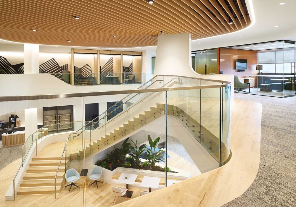 Glasshape Contributes to Stunning Staircase at Amway Treehouse