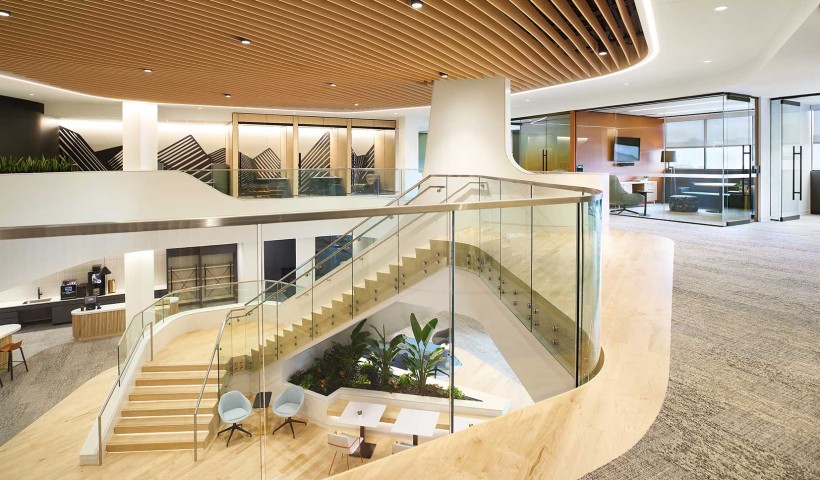 Glasshape Contributes to Stunning Staircase at Amway Treehouse