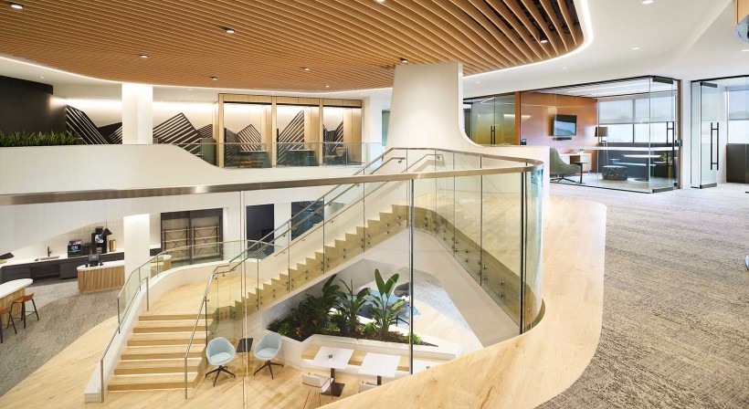 Glasshape Contributes to Stunning Staircase at Amway Treehouse