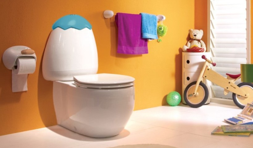 A Toilet Suite for the Kids: GooGai by Cotto