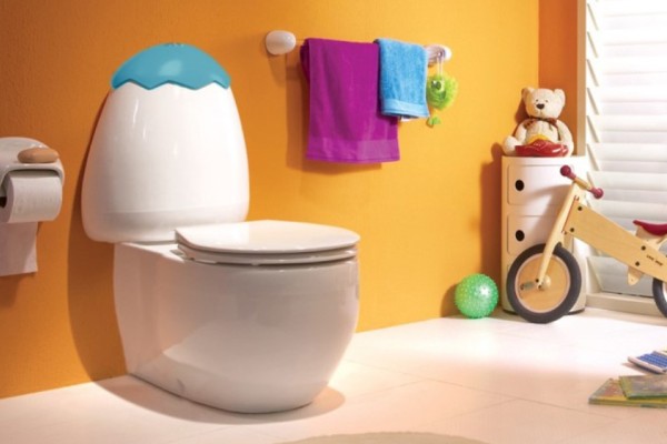 A Toilet Suite for the Kids: GooGai by Cotto