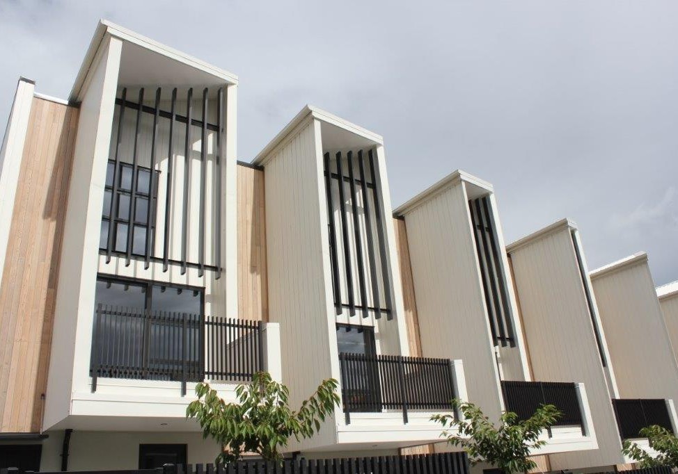 Contemporary Fin Balustrades for Stylish Townhouse Developments
