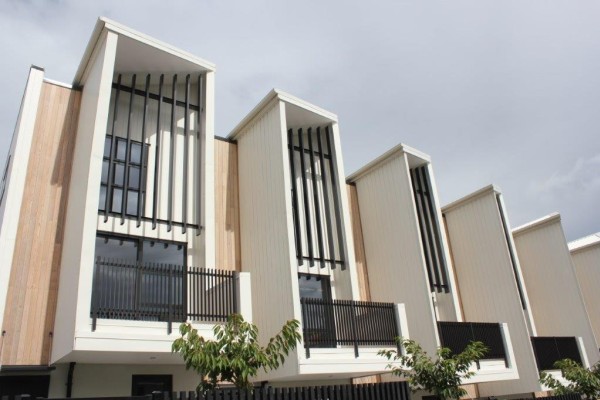 Contemporary Fin Balustrades for Stylish Townhouse Developments