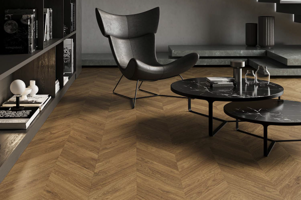 Introducing Zenku Artec: Timeless Chevron Laminate Flooring