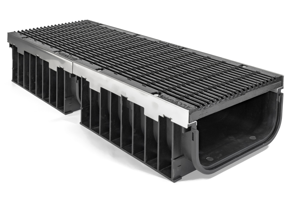 New 300mm Clear Opening Commercial Channel Made in NZ from 100% Recycled Plastic 