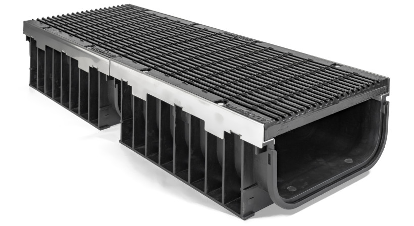 New 300mm Clear Opening Commercial Channel Made in NZ from 100% Recycled Plastic 