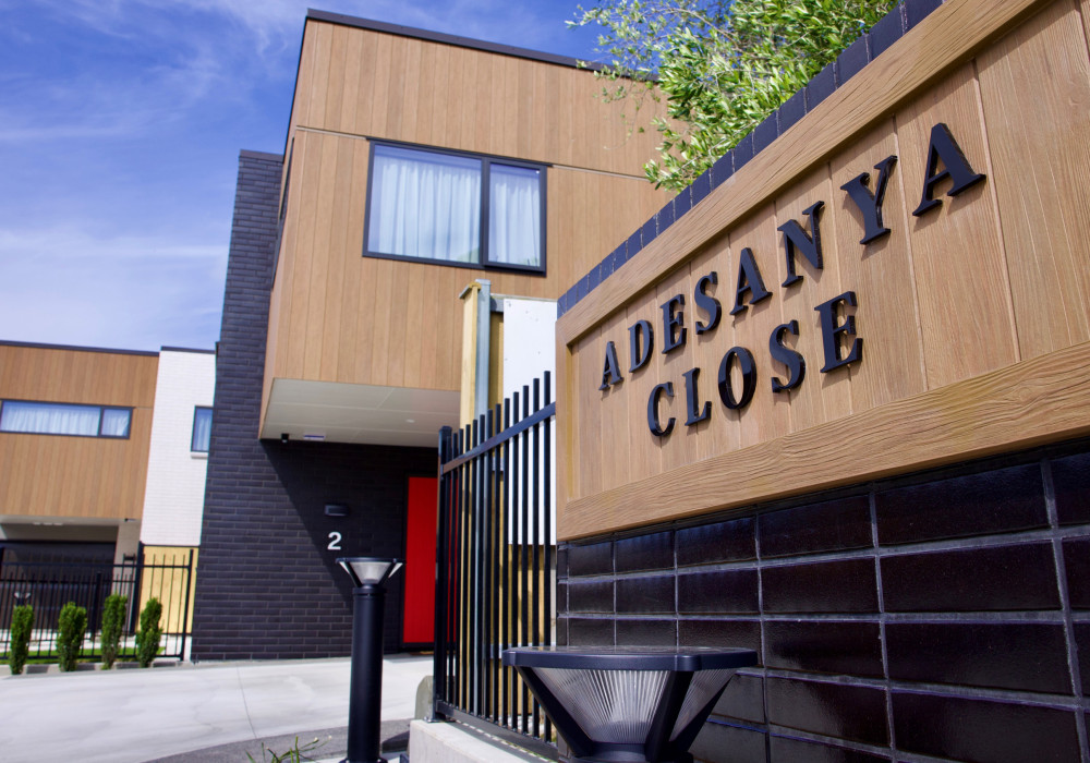 Achieving a Low Maintenance Façade with a High End Look at Adesanya Close