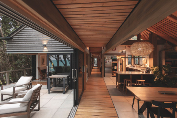 Mahia Retreat: A Statement in Timber with Prolam Beams