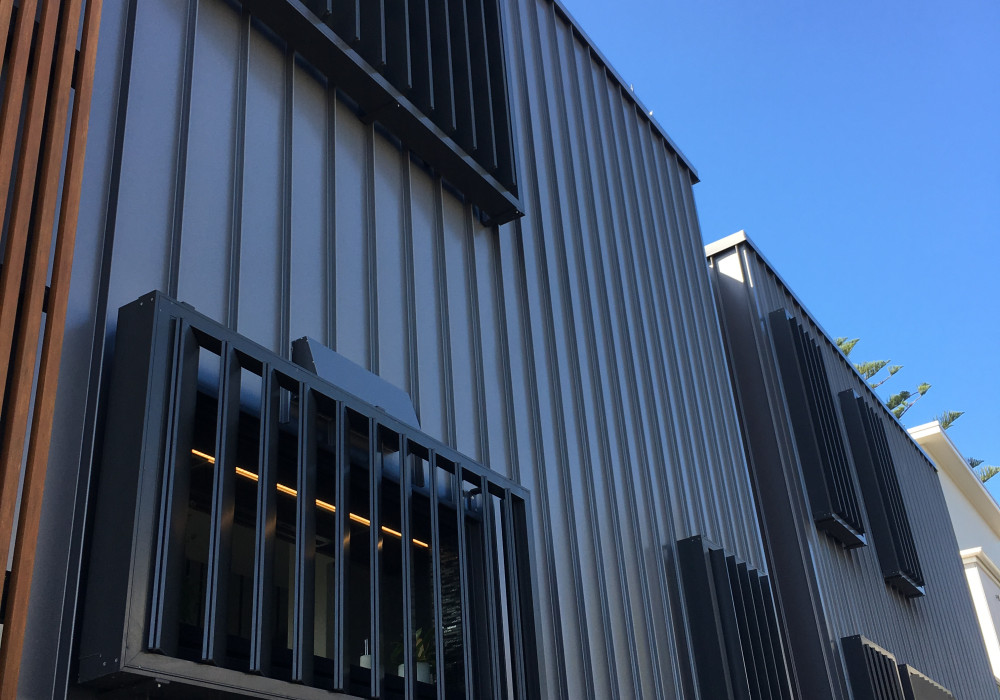 New Operable Louvres in a Stand Off Frame
