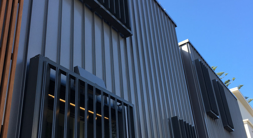 New Operable Louvres in a Stand Off Frame