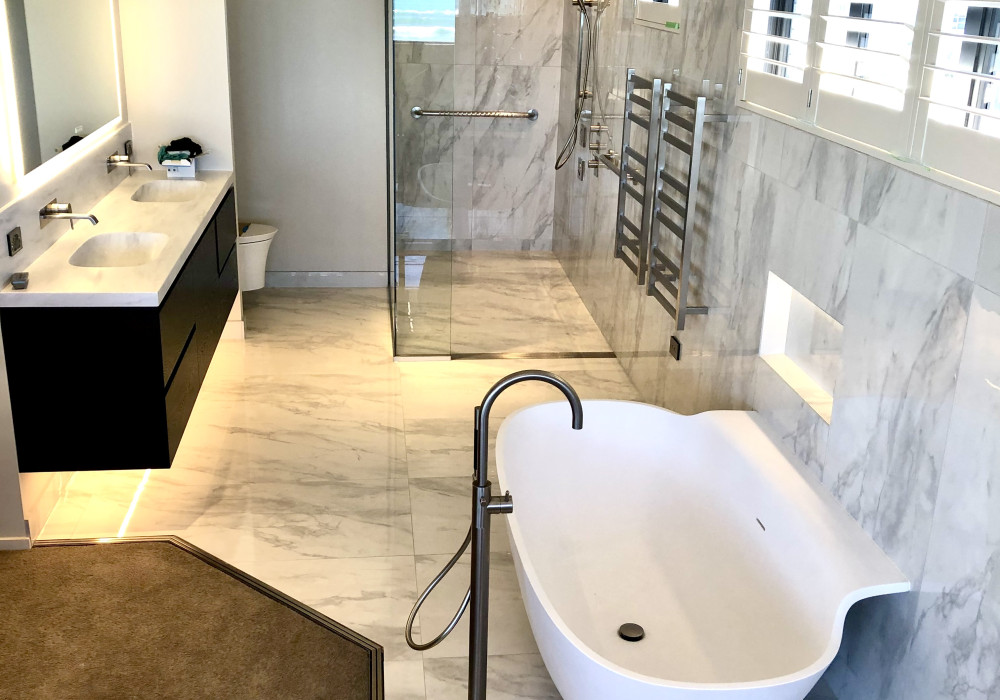 Bespoke Drainage Solution for a Unique Open-Plan Master Suite