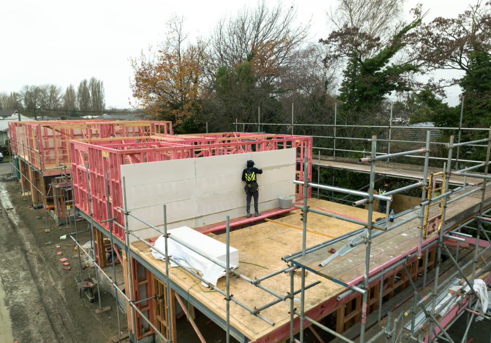 Masons Enviro IT Wall System Keeps Multi-Unit Projects on Track