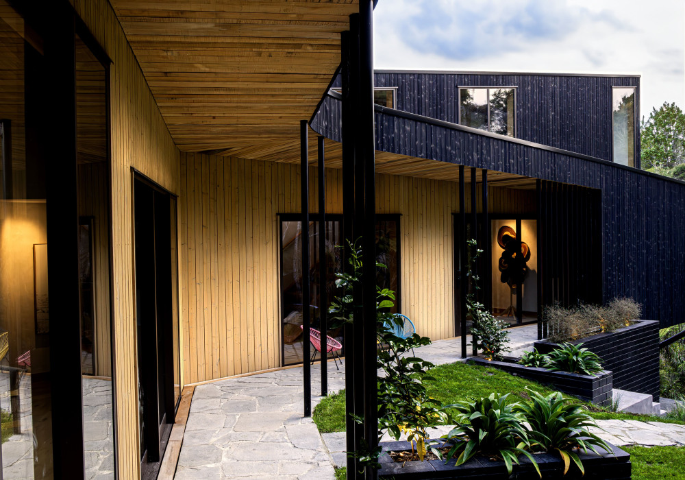Sustainable Cladding Choice with Brushed TMT Taiga for Greenhithe’s Ecological Retreat