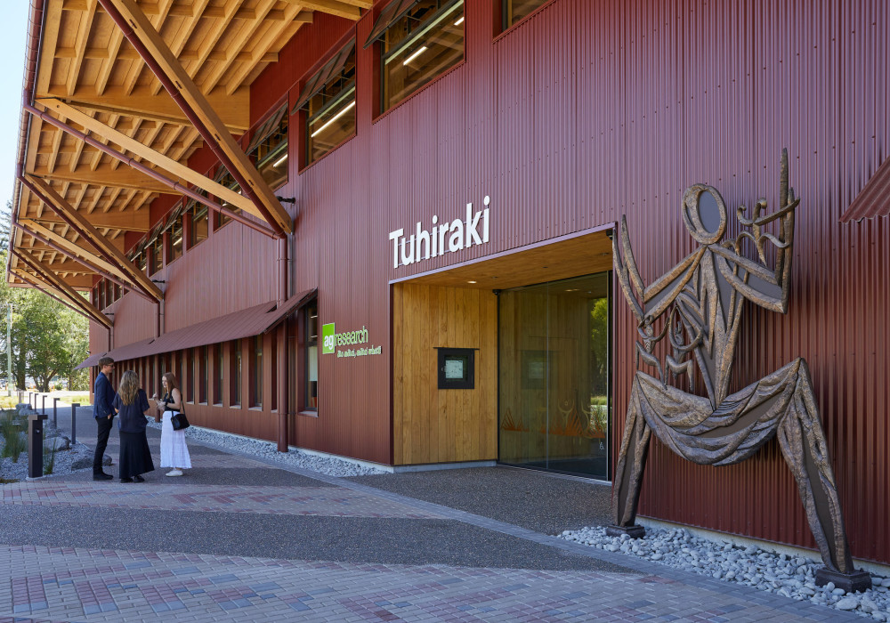 Tuhiraki AgResearch: A World-Leading Research Centre for Natural Products Featuring Terra Lana Wool Insulation