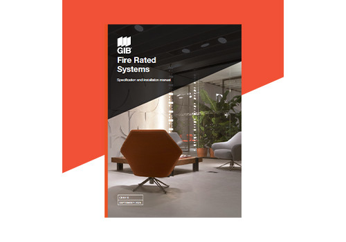 New GIB Fire Rated Systems Manual 2024