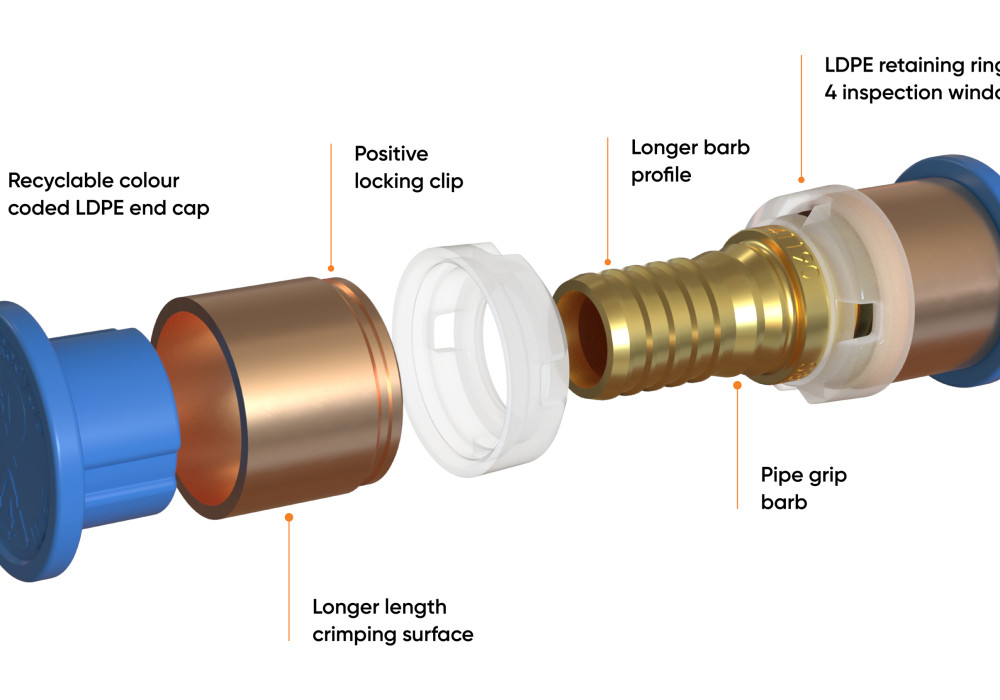 SecuraOne by Marley: One Fitting, Your Choice of Pipe