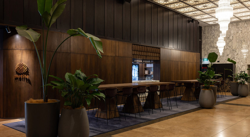 Bespoke Carpets and Rugs Evoke the Impression of Ocean Waves at Metita